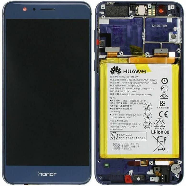 تاچ ال سی دی هواوی honor 8 همراه با فرم و باتری