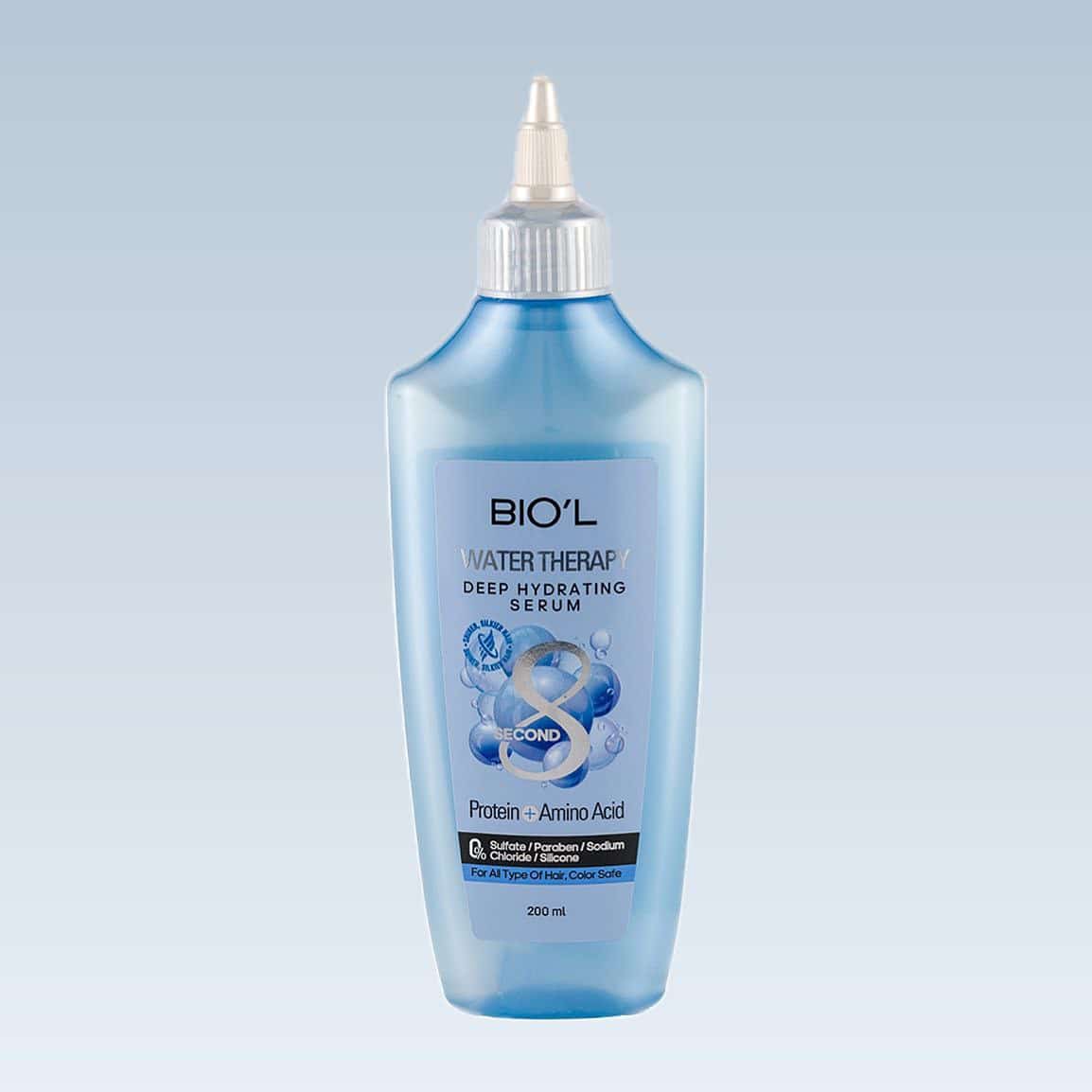 سرم آبی مو واتر تراپی بیول 200میل BIO’L Water Therapy Deep Hydrating Serum