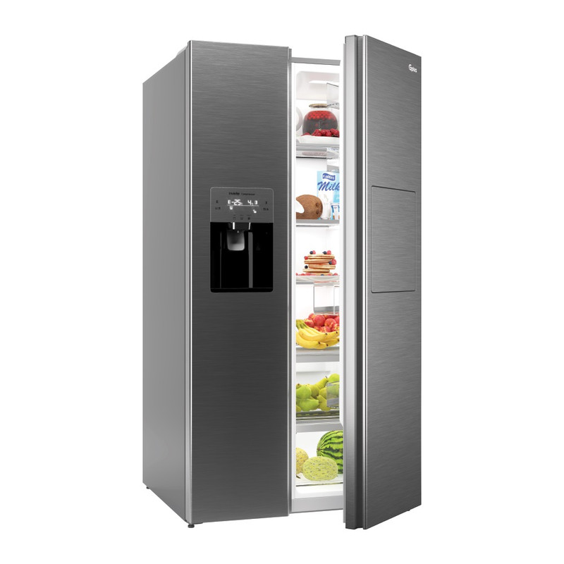 یخچال و فریزر ساید بای ساید 32 فوت جی پلاس مدل GSS-R7927W — تصویر ۳