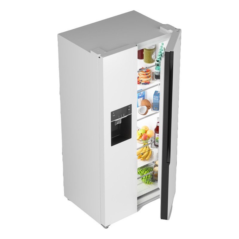 یخچال فریزر ساید بای ساید 28 فوت جی پلاس مدل GSS-R7639W — تصویر ۳