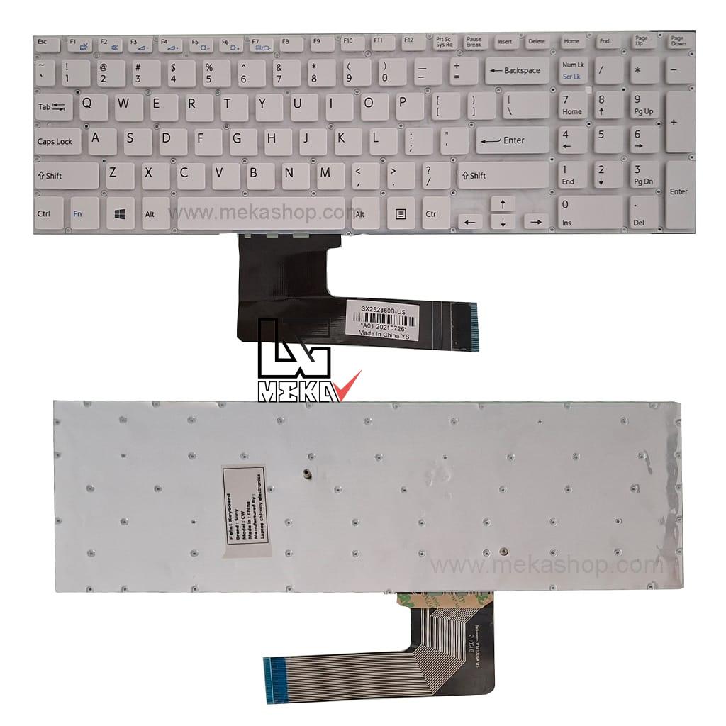 کیبورد لپ تاپ Sony Vaio SVF15 مشکی