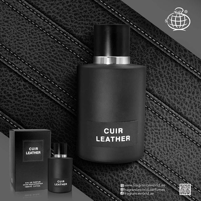 عطر ادکلن مردانه تام فورد امبر لدر شرکتی فرگرانس ورد (Fragrance World Tom Ford Ombré Leather)