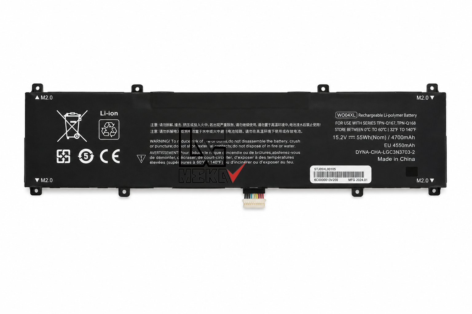 باتری لپ تاپ HP Victus 16-FA مدل WK04XL
