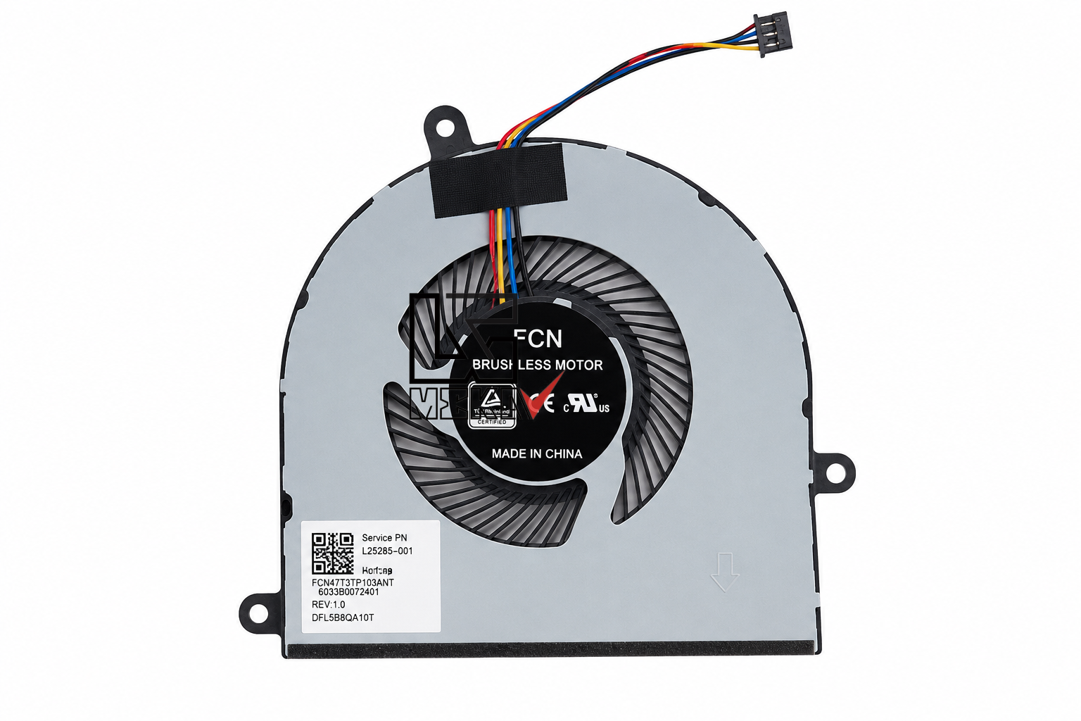 فن سی پی یو لپ تاپ اچ پی CPU Cooling Fan for HP 15-AY سه سیم