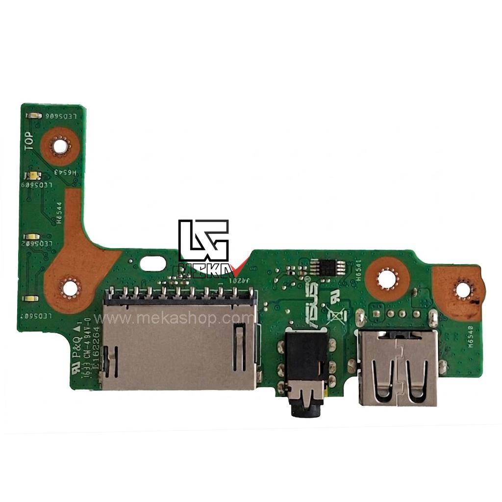 برد یو اس بی و صدا لپ تاپ ایسوس I/O Board Asus X556UV_IO Rev 3.1