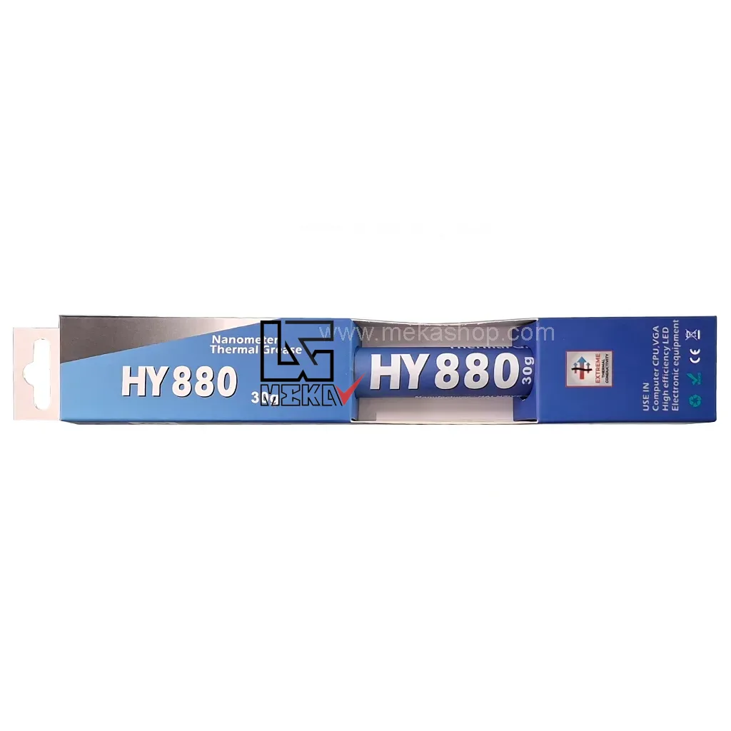 خمیر سیلیکون هالنزیه سرنگی Paste HY880 30gr با پک