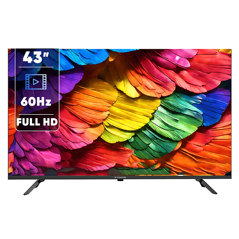 تلویزیون 43 اینچ ایکس ویژن مدل 43XH605