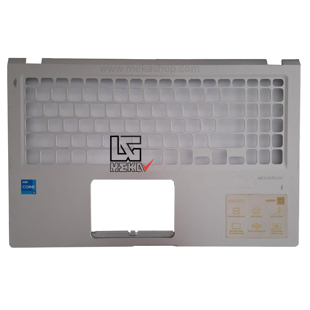 قاب کنار کیبورد لپ تاپ ایسوس VivoBook 15 X515 نقره ای کارکرده