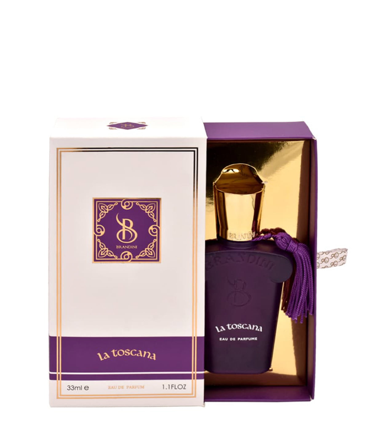 عطر جیبی زنانه لاتوسکا مدل La toscana حجم 33 میلی لیتر — تصویر ۳