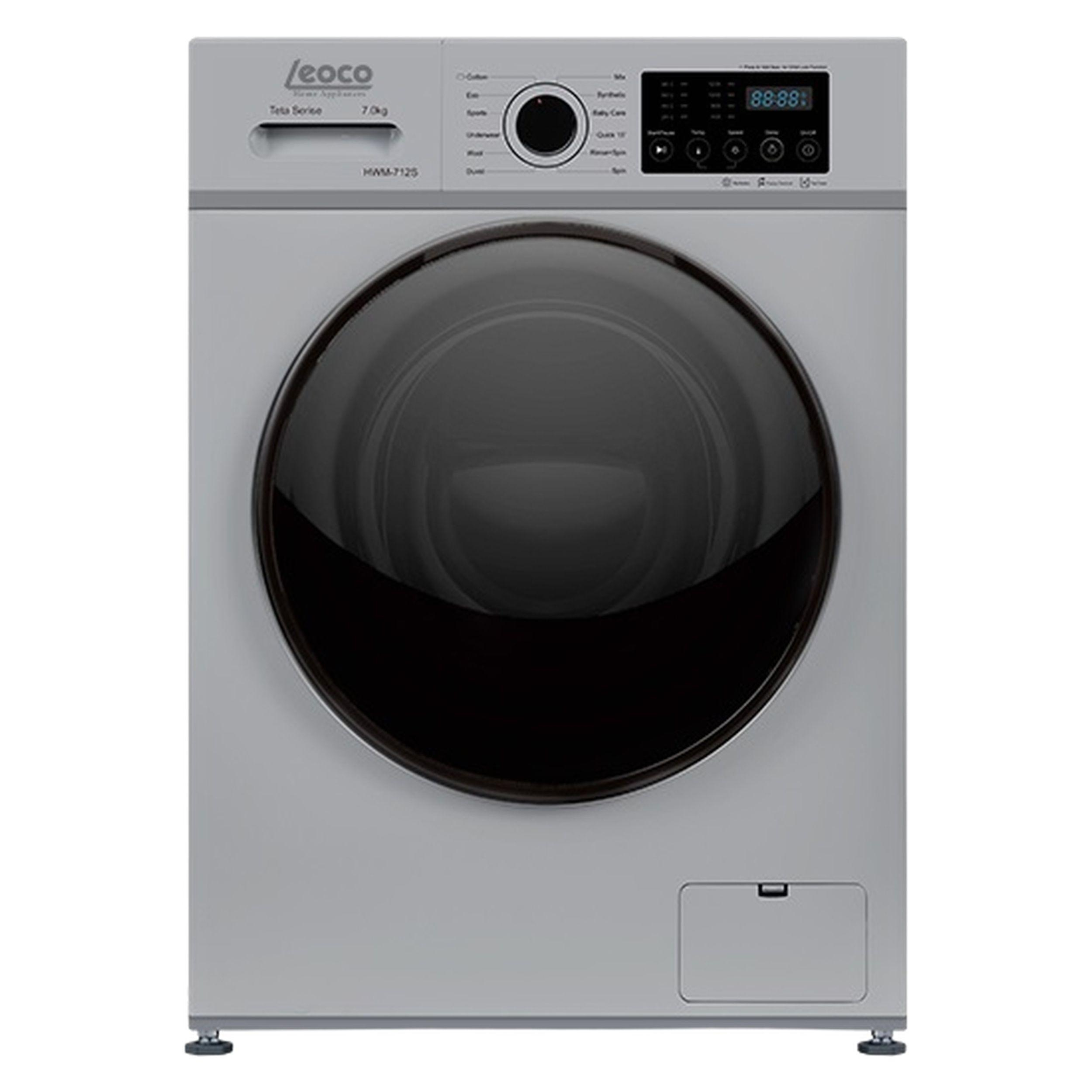 ماشین لباسشویی 7 کیلویی لئوکو موتورBLDC مدل LWM714I اینوکس