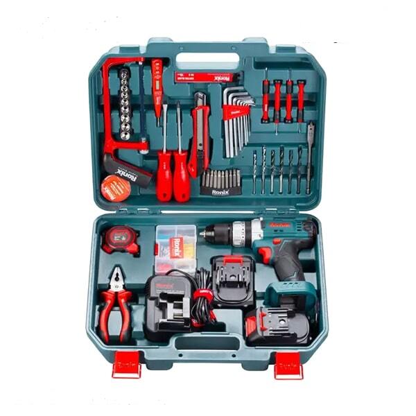 کیت شارژی 20 ولت 53 پارچه رونیکس مدل RS-8620