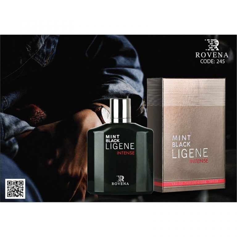 عطر ادکلن روونا مینت بلک لیجند اینتنس مونت بلان لجند اینتنس ROVENA mint black LEGENE INTENSE — تصویر ۲
