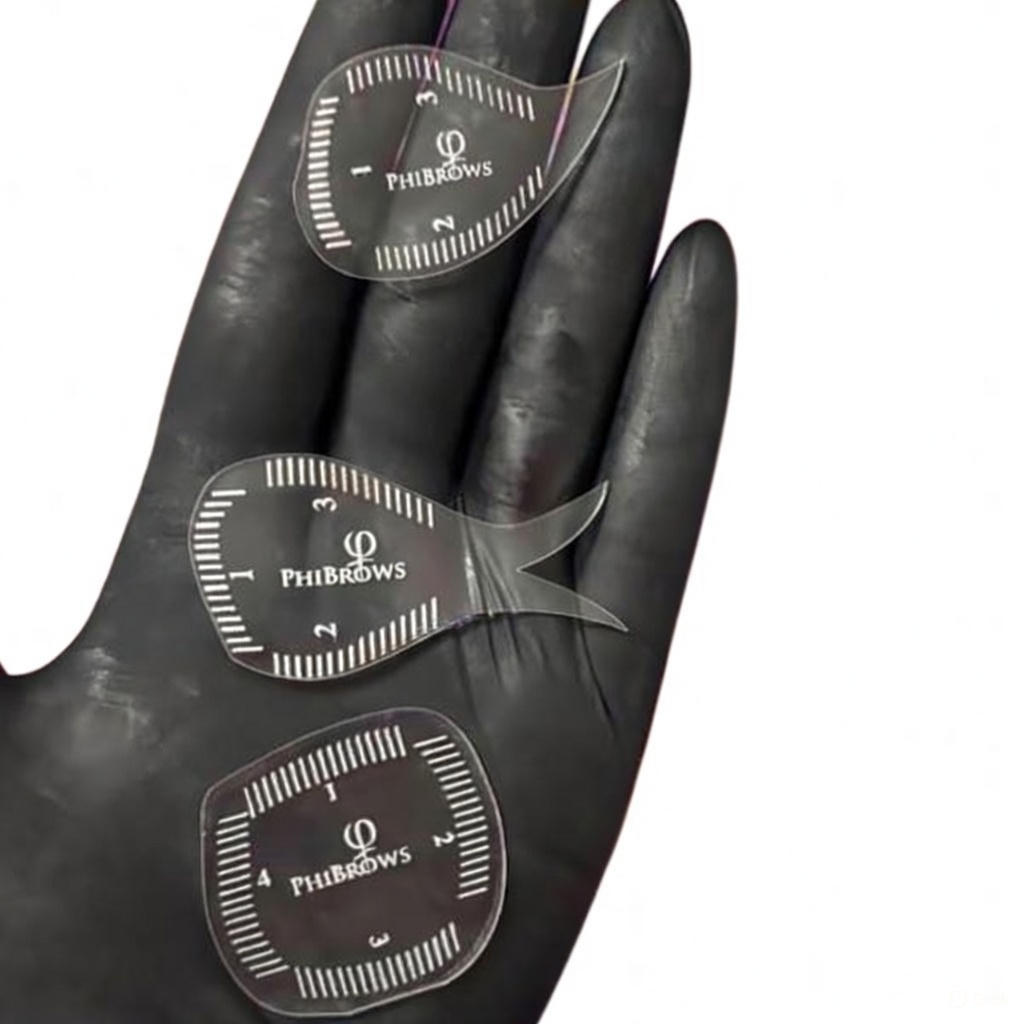 شابلون ماهی میکروبلیدینگ ابرو کد M816