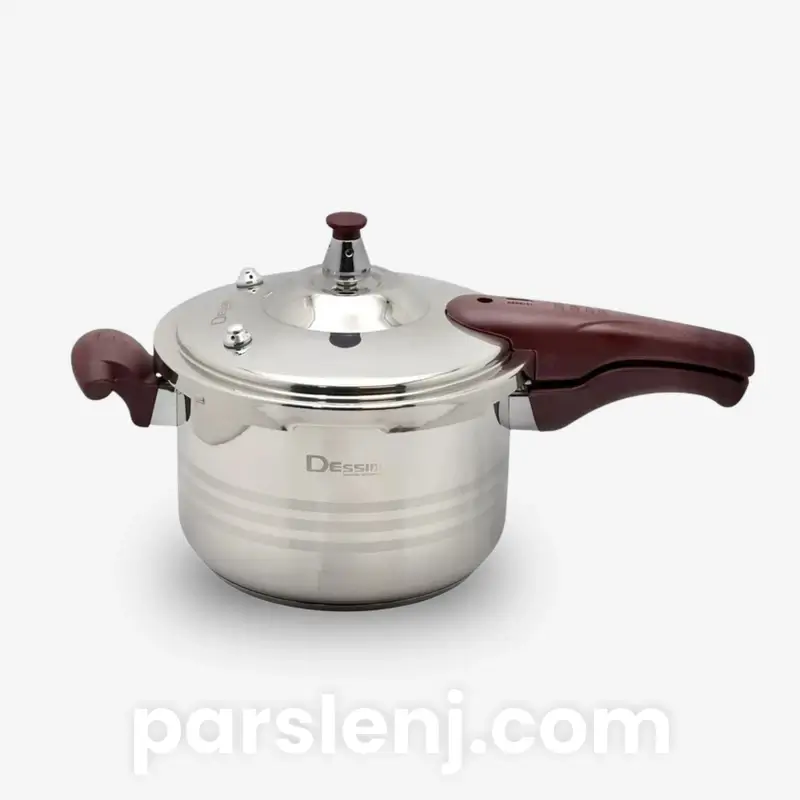 زودپز اجاقی تک دسته استیل دسینی مدل KD6L با ظرفیت 6 لیتری — تصویر ۲