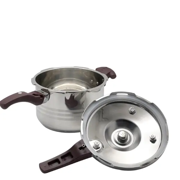 زودپز اجاقی تک دسته استیل دسینی مدل KD6L با ظرفیت 6 لیتری — تصویر ۴
