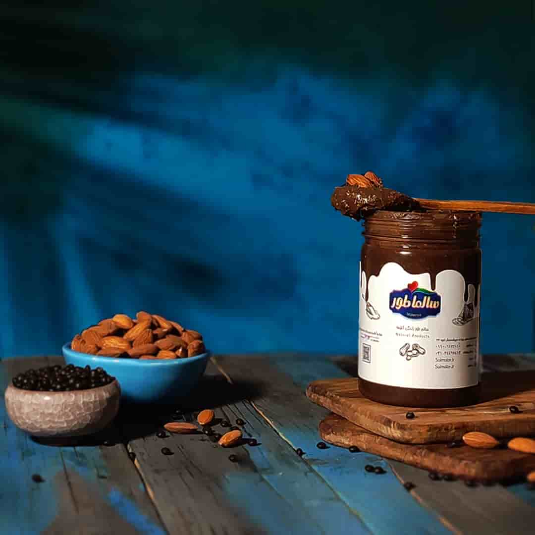 کره بادام درختی شکلاتی