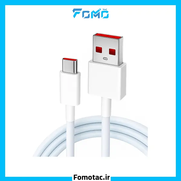 کابل شارژ تایپ‌سی 120W شیائومی (Xiaomi) – اورجینال همراه‌با ثانیه شمار