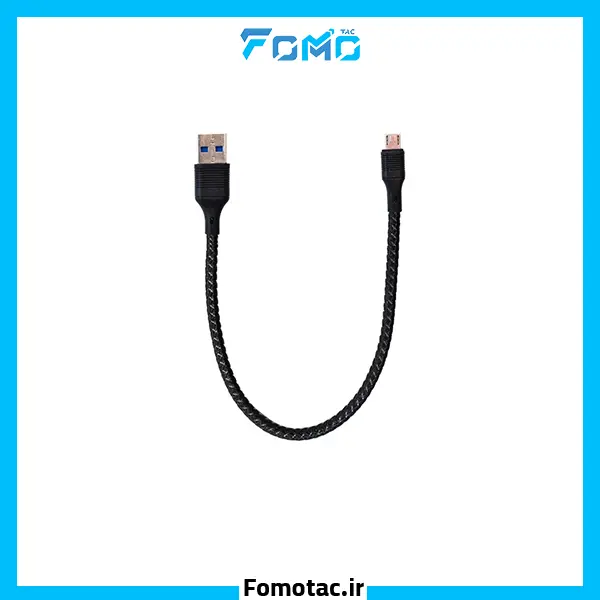 کابل فست شارژ میکرو نواکس(Novax) مدل L119 (کوتاه پاوربانکی)