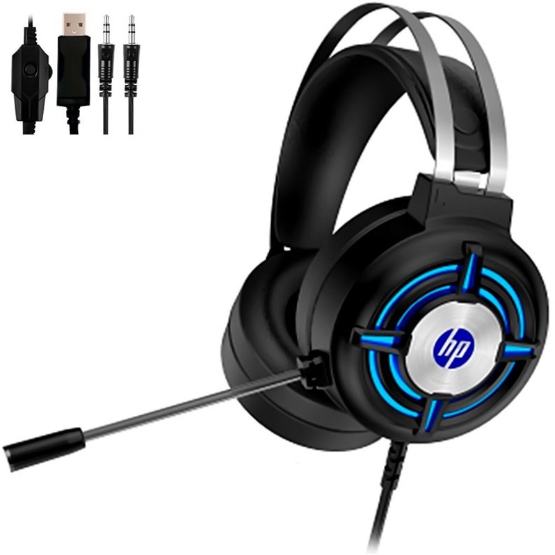 ست موس و کیبورد +هدفون+ موس پد گیمینگ اچ پی مدل HP GM-3000