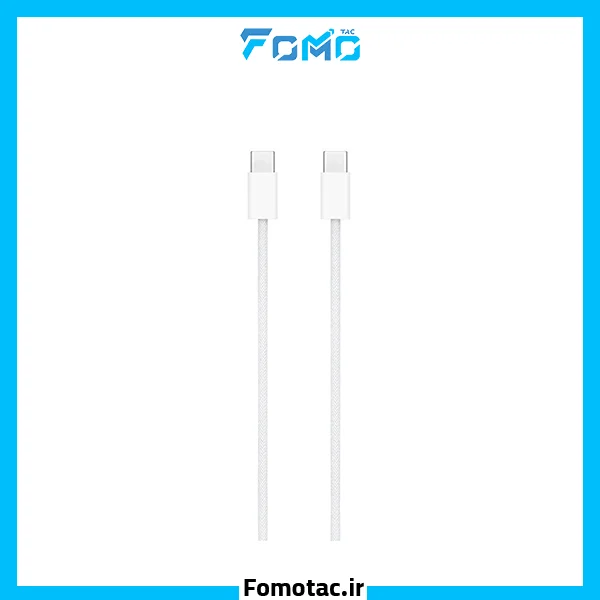 کابل شارژ آیفون مدل IP 15 اورجینال (Type-C to Type-C) — تصویر ۴