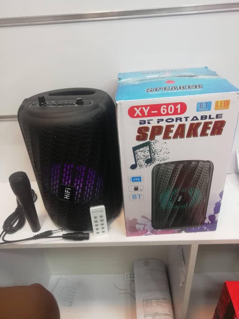 اسپیکر بلوتوثی قابل حمل مدل XY-601 میکروفن دار — تصویر ۷
