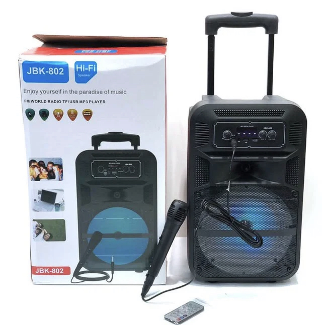 اسپیکر چمدونی قابل حمل مدل JBK-802