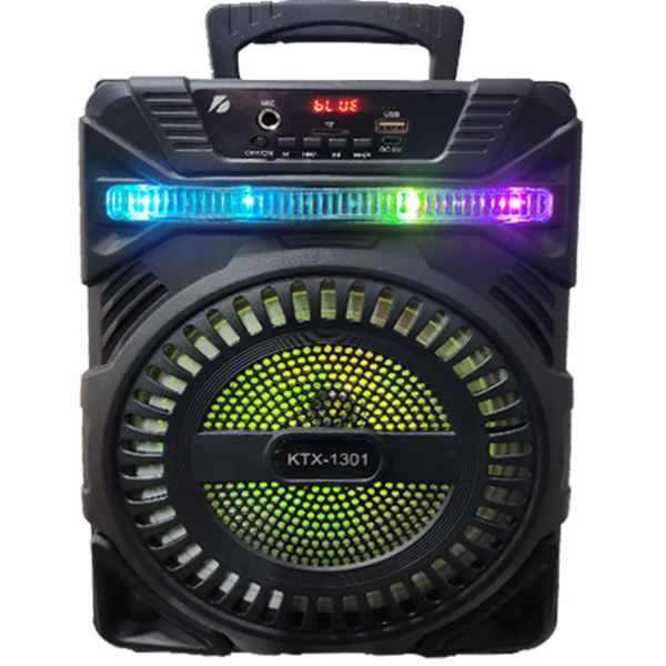 اسپیکر بلوتوثی قابل حمل مدل KTX-1301 میکروفن دار — تصویر ۳