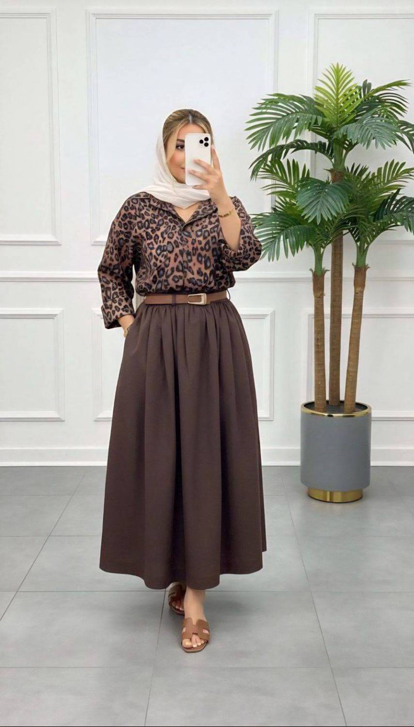 ست شومیز دامن راکی کد sh18335
