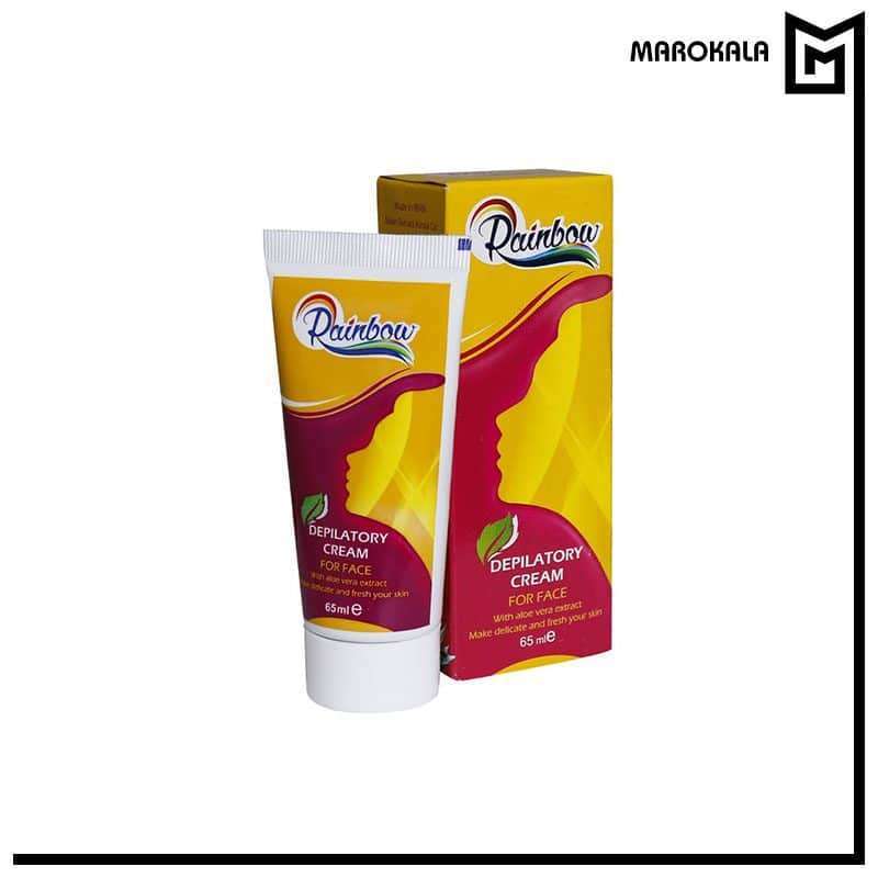 کرم موبر صورت رینبو مدل DEPILATORY حجم 65 میلی لیتر(قیمت عمده با افزایش تعداد خرید کالا) - ماروکالا، فروش عمده محصولات آرایشی و بهداشتی