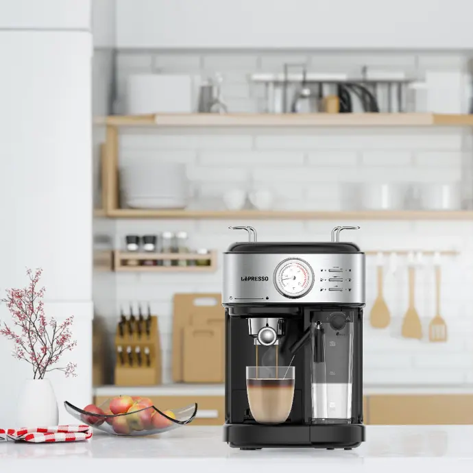 دستگاه قهوه ساز لپرسو مدل Lepresso LP20BCMCF coffee machine — تصویر ۳