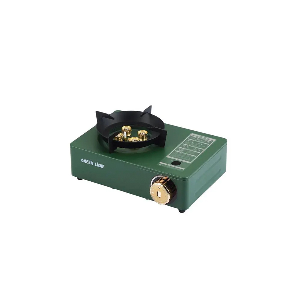 اجاق گاز 4 شعله مینی گرین لاین مدل Green lion GN4BUGASTVEGN stove 4burner — تصویر ۲