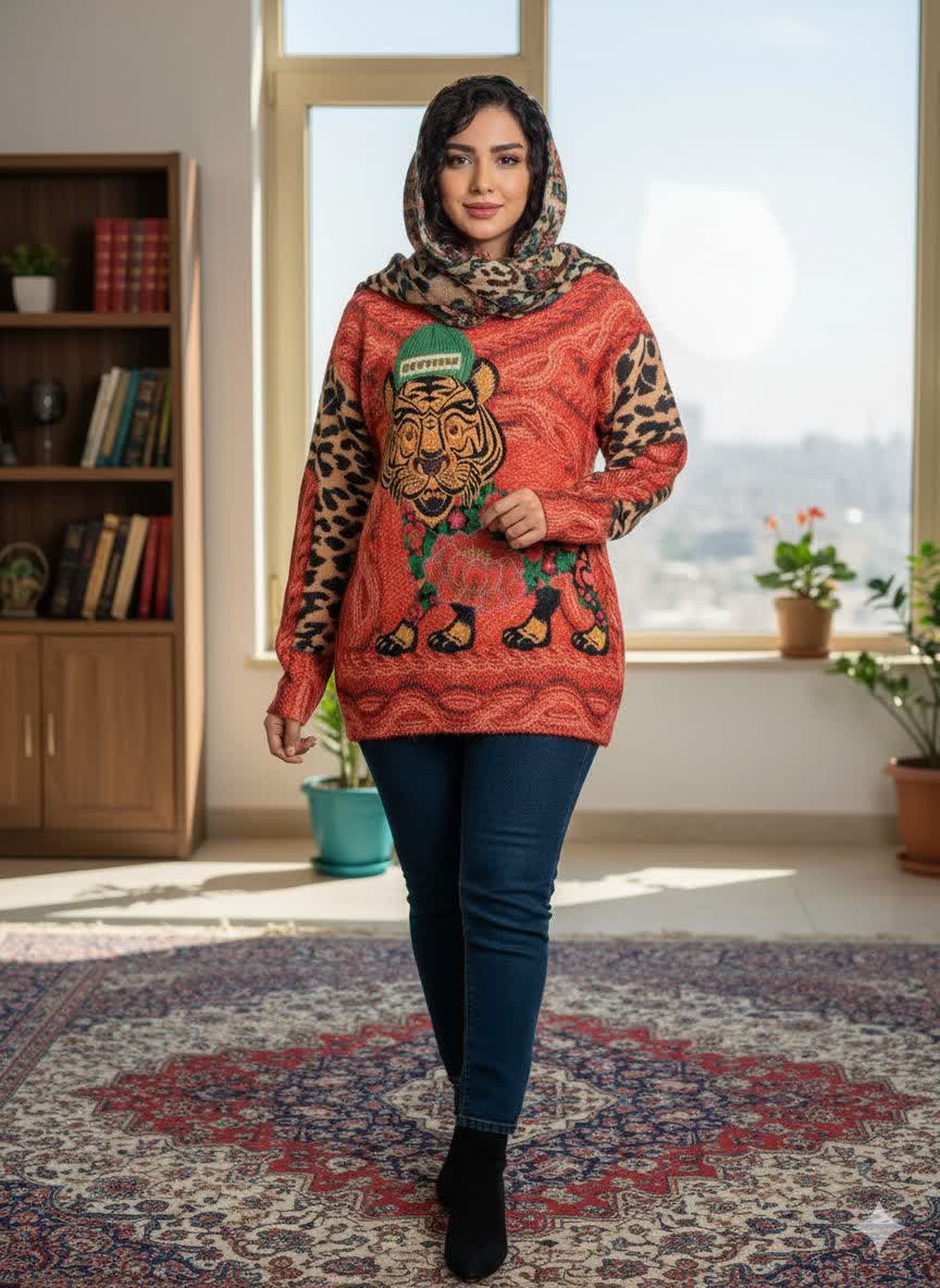 بافت موهر زنانه — تصویر ۲