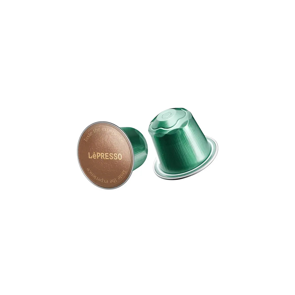 کپسول قهوه لپرسو مدل Lepresso LPCNABZ capsule nespresso arabica brazil origin blend 10pcs — تصویر ۲