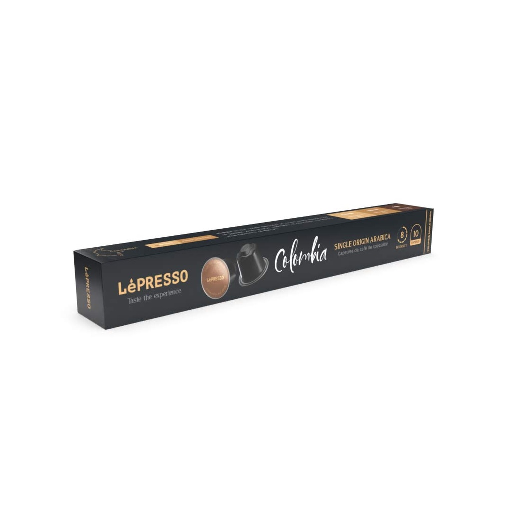 کپسول قهوه لپرسو مدل Lepresso LPCNACL capsule nespresso arabica colombia origin blend 10pcs — تصویر ۴
