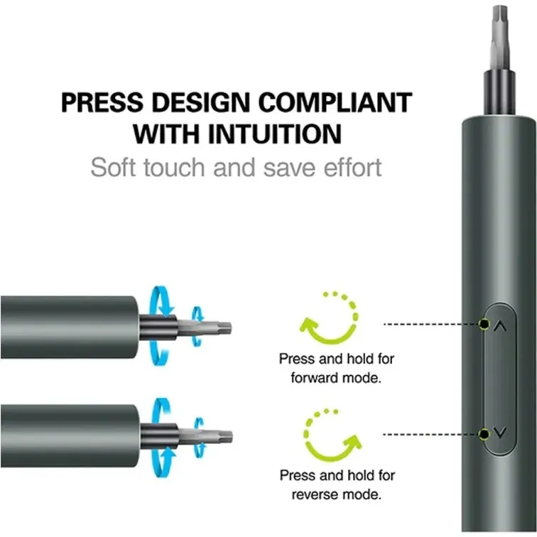 پیچ گوشتی شیائومی مدل Xiaomi EPS02 bomidi screwdrivers — تصویر ۵