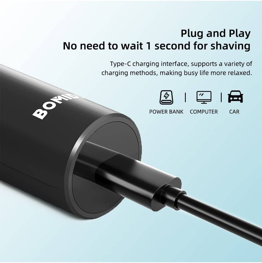 ریش تراش شیائومی مدل Xiaomi M7 bomidi shaver — تصویر ۶