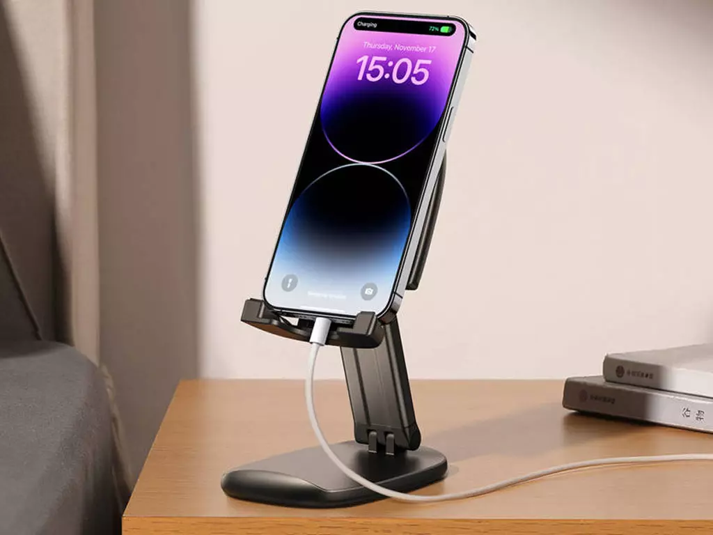 هولدر رومیزی گوشی موبایل و تبلت تاشو جوی روم مدل Joyroom JR-ZS371 stand — تصویر ۴