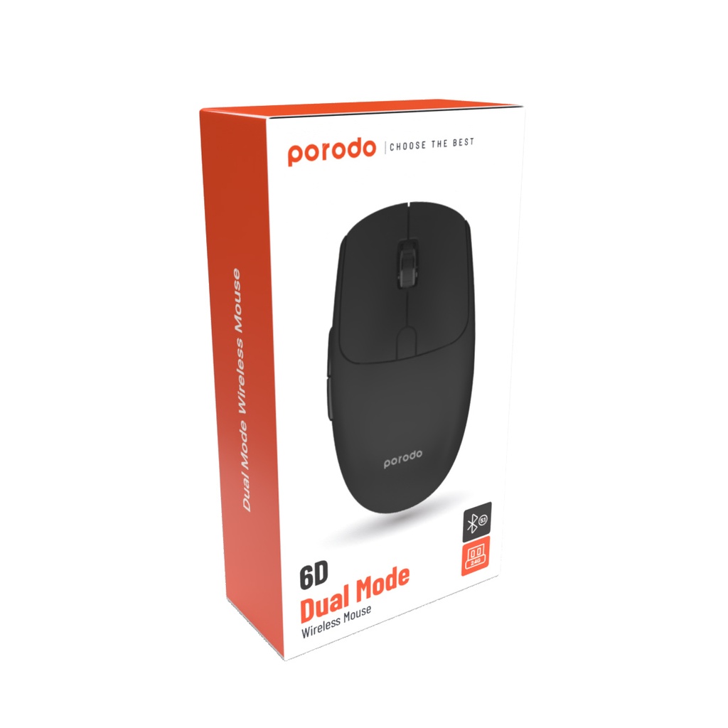 موس بیسیم 2 در 1 پرودو مدل Porodo PD-21MIOM office mouse — تصویر ۵