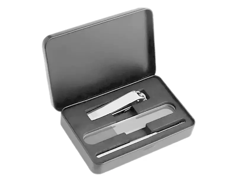 ست اصلاح ناخن و گوش پاک کن شیائومی مدل Xiaomi HU0210 no splash nile clippers set — تصویر ۷