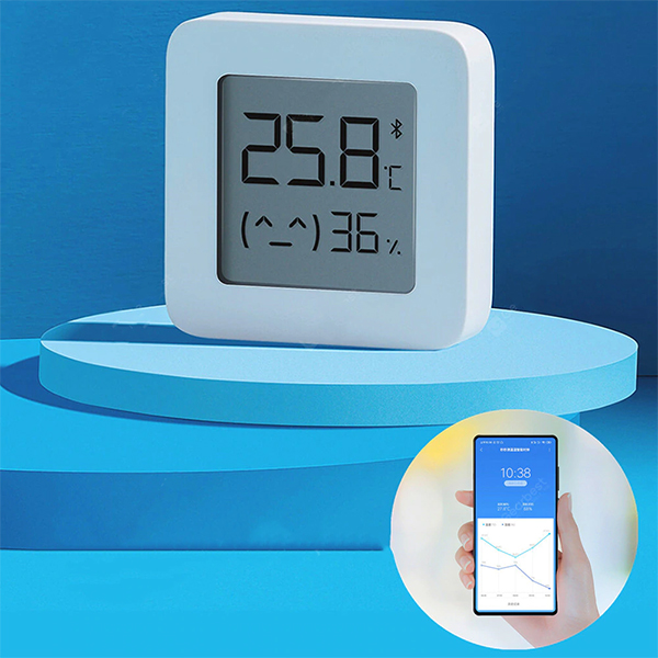 دماسنج و رطوبت سنج بلوتوثی شیائومی مدل Xiaomi LYWSD03MMC bluethooth thermometer2 — تصویر ۵