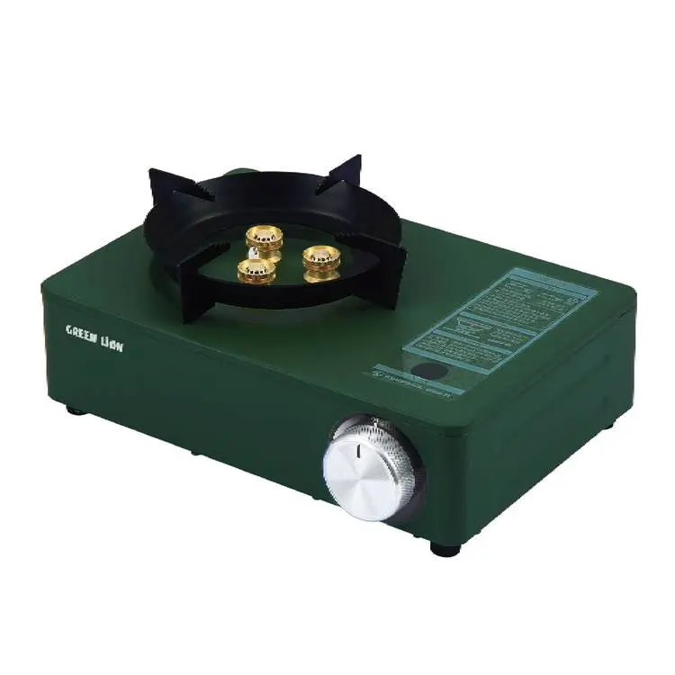 اجاق گاز مینی گرین لاین مدل Green lion GN3BCSTSOVE 3mini burner cassette stove — تصویر ۳