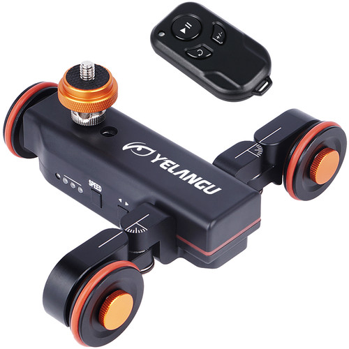 اسلایدر دوربین مدل YELANGU L4X Motorized DSLR Dolly — تصویر ۴