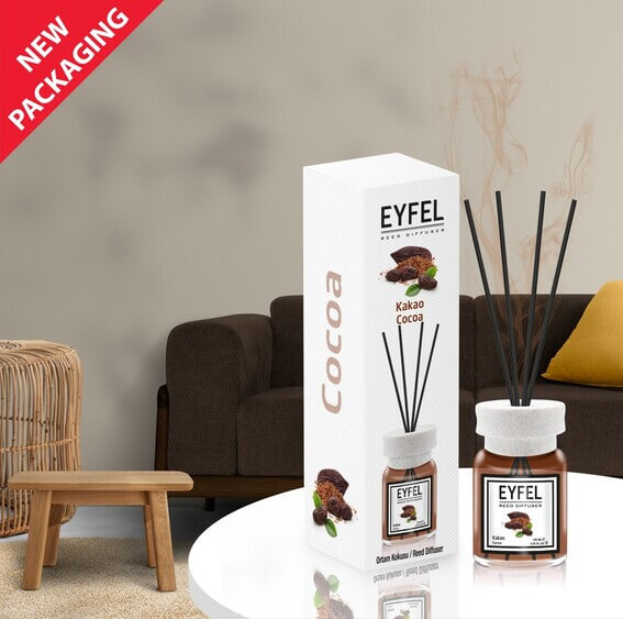خوشبوکننده هوا ایفل مدل Cocoa حجم 120 میل لیتر – بسته بندی جدید — تصویر ۲