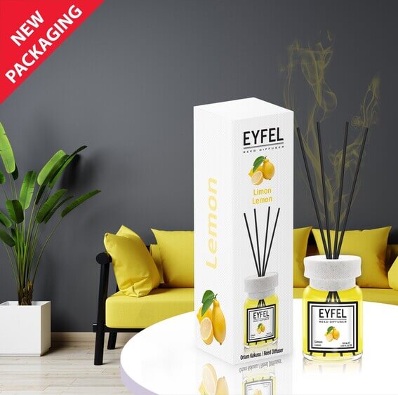 خوشبوکننده هوا ایفل مدل Lemon حجم 120 میل لیتر – بسته بندی جدید — تصویر ۲