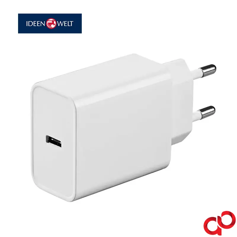 آداپتور شارژر 20 وات با درگاه USB C آیدین ولت IDEENWELT — تصویر ۲