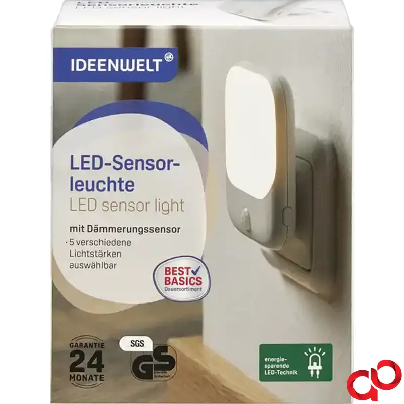 چراغ خواب سنسور دار آیدین ولت IDEENWELT LED SENSOR LIGHT