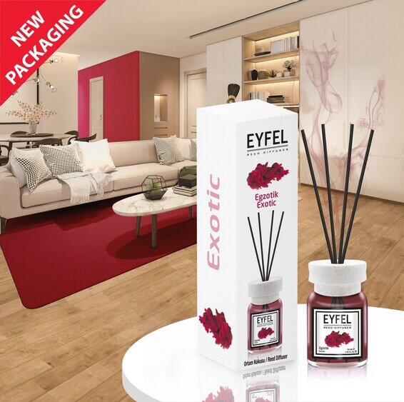 خوشبوکننده هوا ایفل مدل Exotic حجم 120 میل لیتر – بسته بندی جدید — تصویر ۲