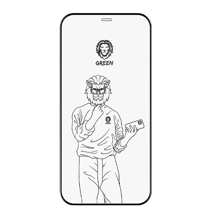 محافظ صفحه نمایش گرین لاین مدل 9H STEVE مناسب برای گوشی موبایل اپل IPhone 14 pro max — تصویر ۲