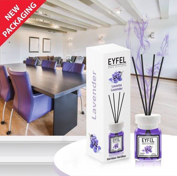 خوشبوکننده هوا ایفل مدل Lavender حجم 120 میل لیتر – بسته بندی جدید — تصویر ۲