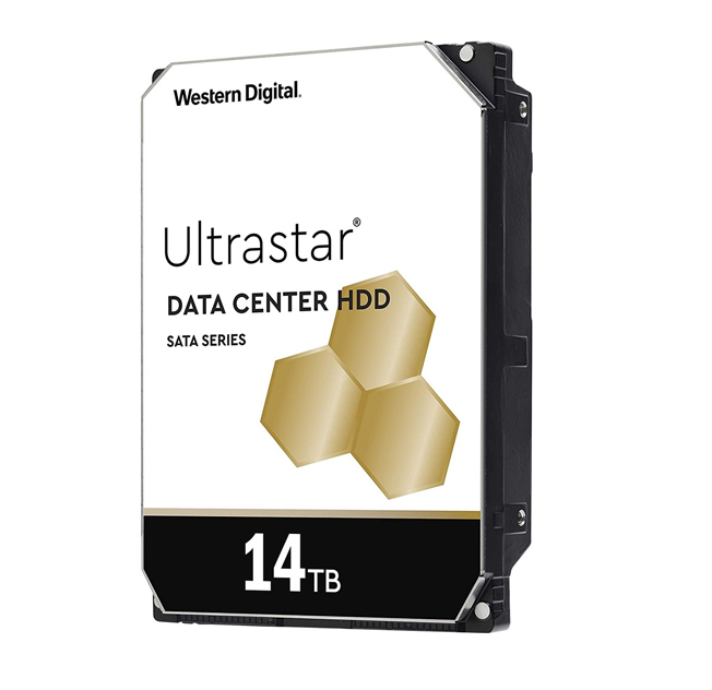 هارد اینترنال وسترن دیجیتال سری ULTRASTAR مدل DC HC530 ظرفیت 14 ترابایت